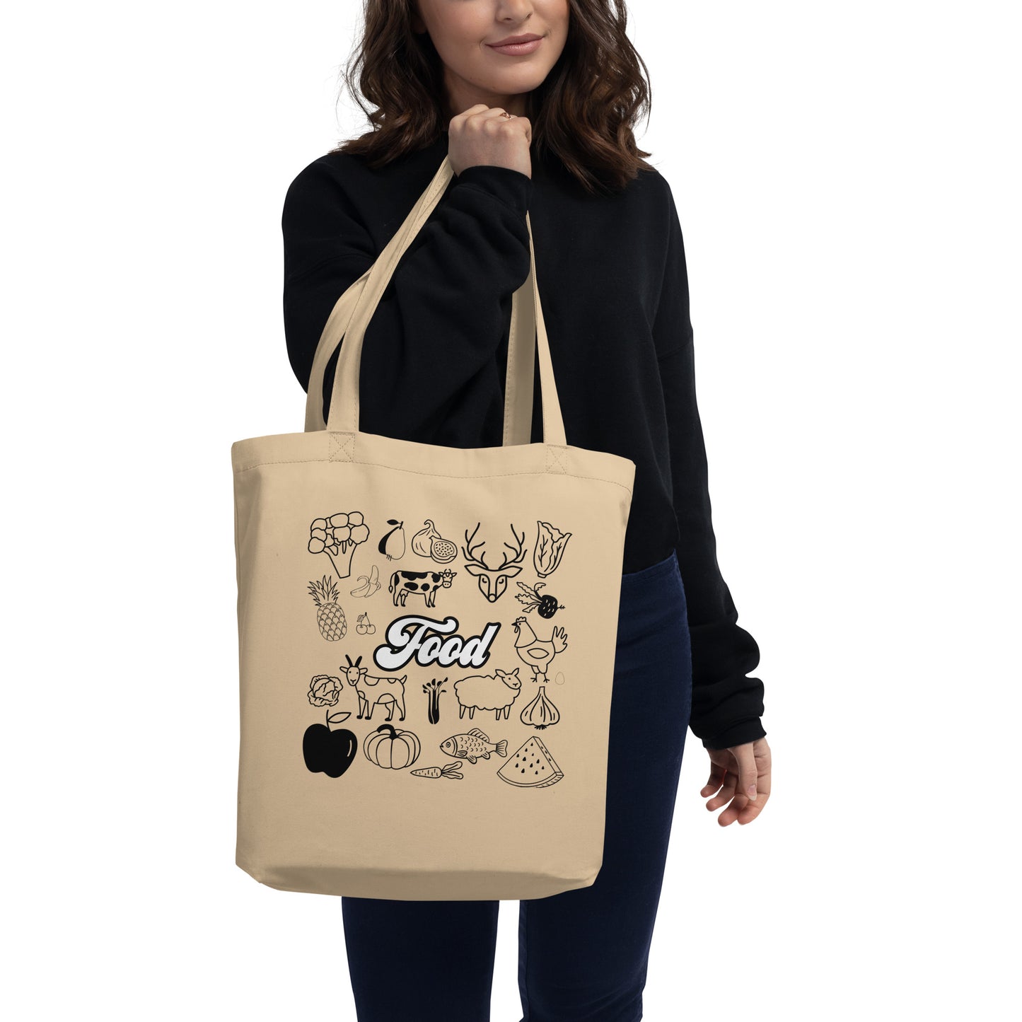 Food, Not Food Shopping Tote
