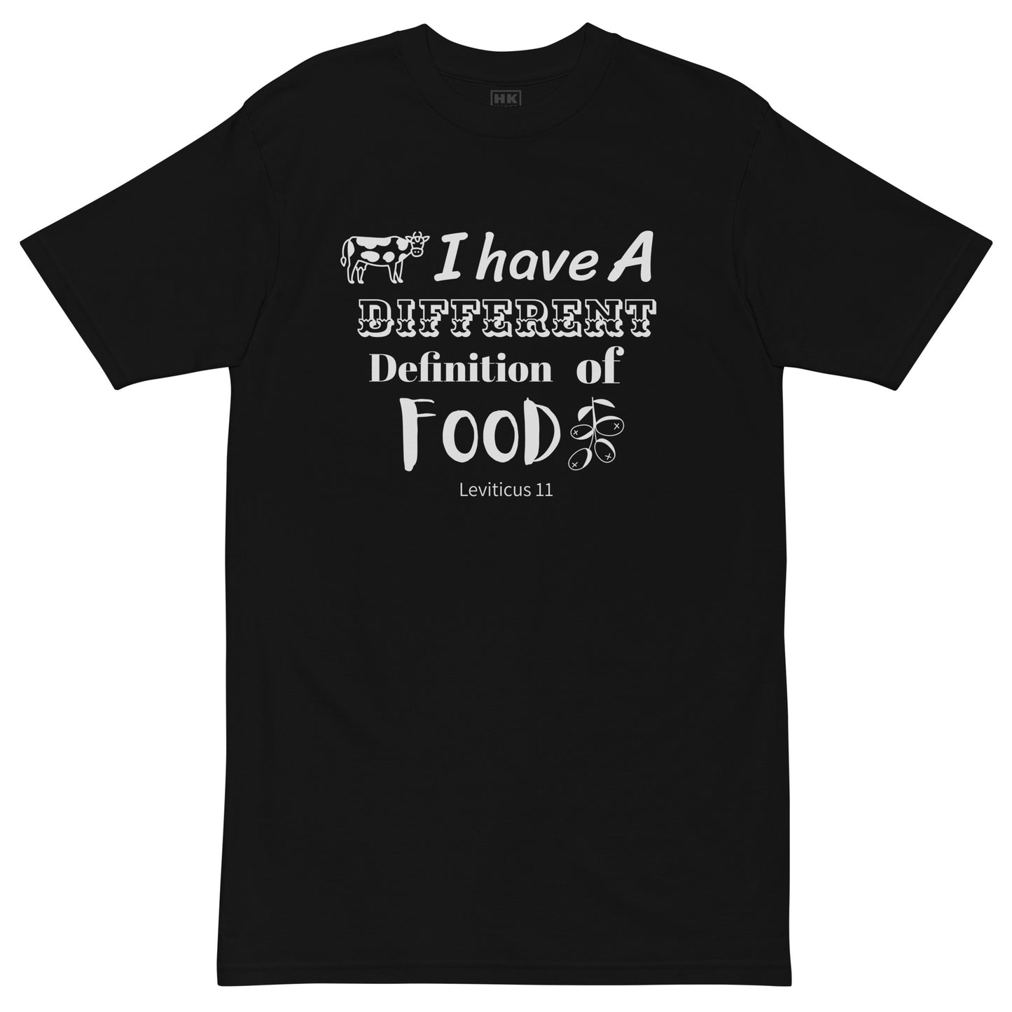 Different Definition of Food - Men’s premium heavyweight tee
