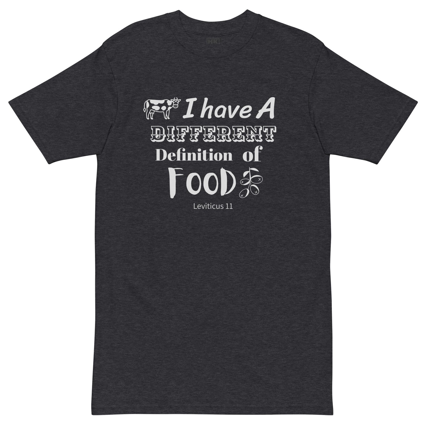 Different Definition of Food - Men’s premium heavyweight tee